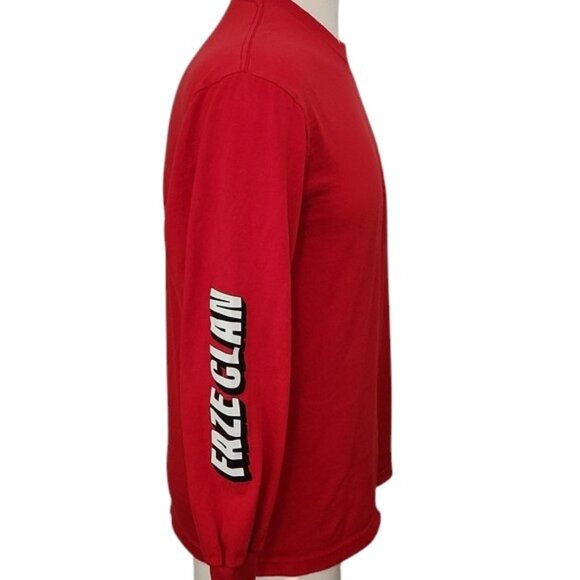 FaZe Clan Red Long Sleeve Graphic T-Shirt Men’s Large - Picture 2 of 5